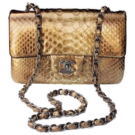 chanel bag snakeskin|chanel handbags.